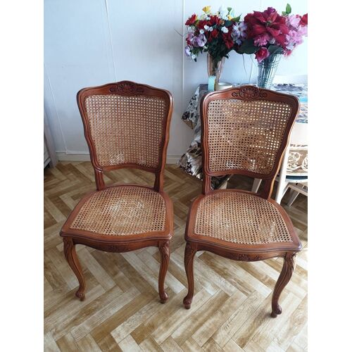 Lot De 2 Chaises Vintage Années 80