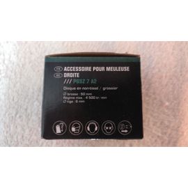 Parkside accessoire pour meuleuse droite: Disque en non-tissé / grossier PGSZ 7 A2