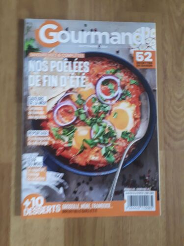 Gourmand 509 Septembre 2024 52 Recettes De Saison, Savoureuses Et Complètes Nos Poêlées De Fin D'été