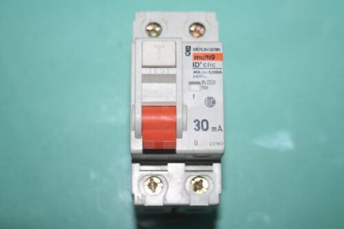 Interrupteur Différentiel Merlin Gerin Id' Clic 30ma 40 a 23160