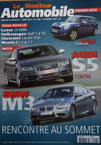 Le Moniteur Automobile N°1404 - Mazda 2 1.3 86 Ch & 1.5 103 Ch - Volkswagen Golf 1.4 Tsi 122 - Lexus Ls 600h - Chevrolet Lacetti 2.0 Tcdi