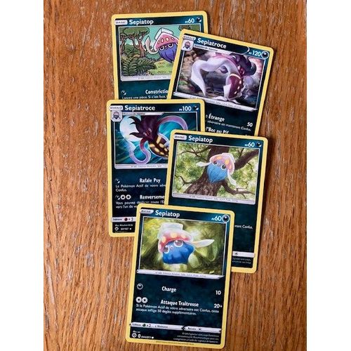(291) 3x Sepiatop + 2x Sepiatroce (Pokemon)