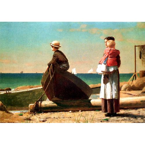 Homer Winslow Lot 4 Cartes Postales Tableaux Peinture