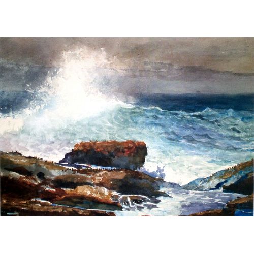 Homer Winslow Lot 5 Cartes Postales Tableaux Peinture