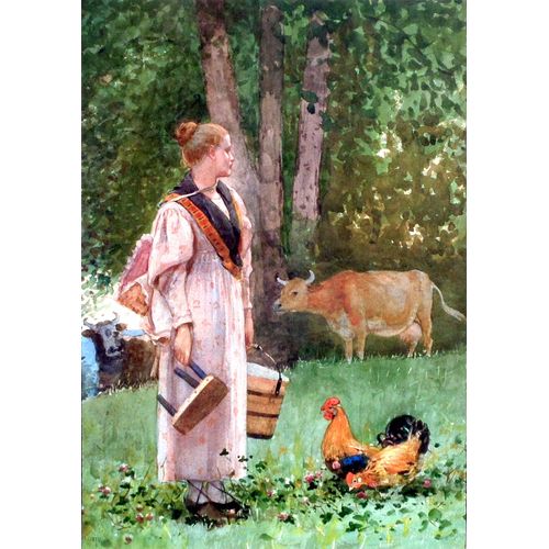 Homer Winslow Lot 6 Cartes Postales Tableaux Peinture