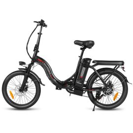 Vélo Électrique De Ville Pliable Samebike Cy20, Roue À Rayons De 20 Pouces, 350 W, 36 V, 13 Ah, Noir