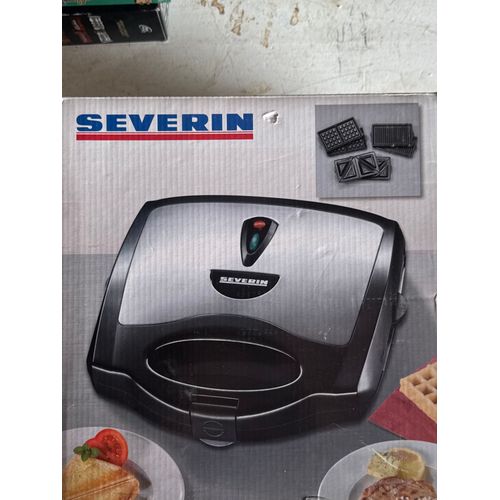 SEVERIN SA 2962 - Croque-monsieur - 700 Watt - inox/noir