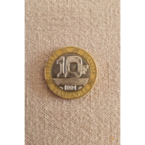 Pièce De 10 Francs Datant De 1991