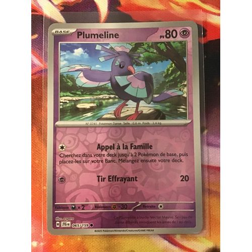 Carte Pokémon - Plumeline - 065/159 - Reverse - Ev9 Aventures Ensemble