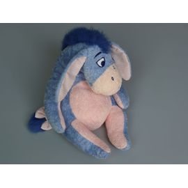 Doudou Âne Bourriquet Bleu Rose Disney Nicotoy
