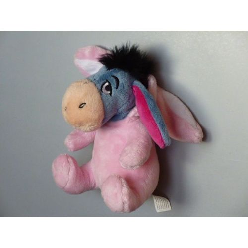 Doudou Âne Bourriquet Déguisé Lapin Rose Nicotoy Disney