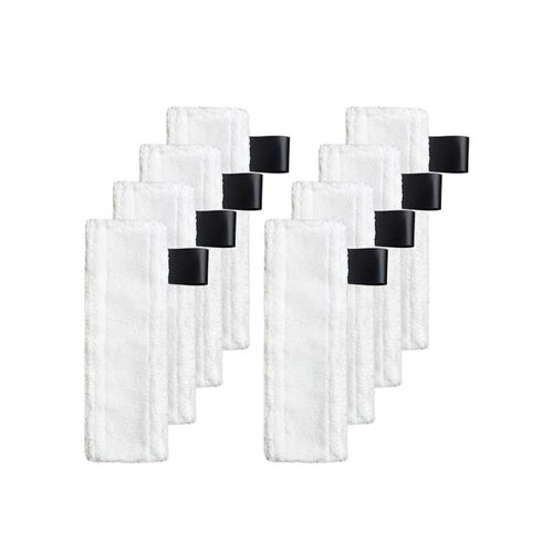 8 chiffons en microfibre lavables pour nettoyeurs vapeur Karcher EasyFix SC2, SC3, SC4, SC5 - Écologiques et réutilisables