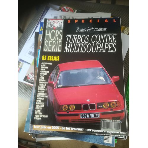 L'Action Automobile Hors Serie 9 Golf Gti 16s,Rallye,Alfa 75 Turbo,Bentley Turbo R,Jaguar Sovereign 4.0,Maserati 430,