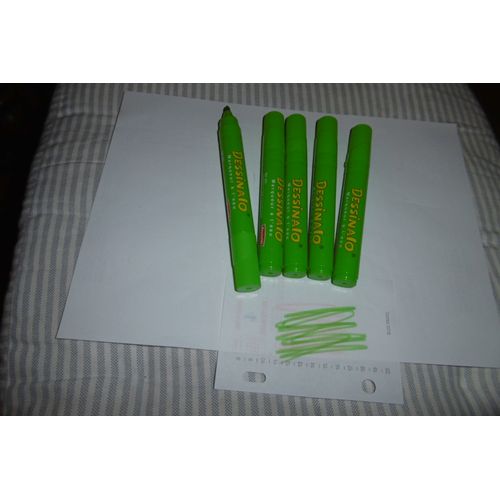 Marqueurs À L'eau Dessinalo Vert Clair Reynolds 224 Lot De 5