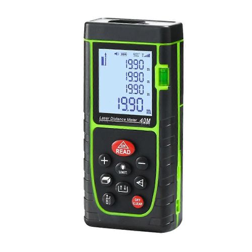 Télémètre laser numérique 40M dans le télémètre laser Outil de mesure portable de haute précision de construction laser