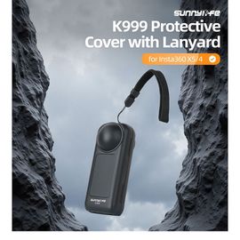 LICHIFIT - Étui de protection à dégagement rapide pour Camera - Compatible avec pour Insta360 X5/4 - Noir