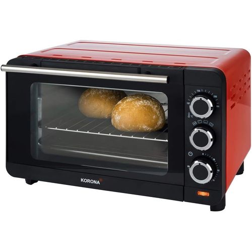 57005 Four À Pain | Rouge | 14 Litres | Mini-Four Avec Plateau Ramasse-Miettes Amovible | Petit Four[MIN5282735]