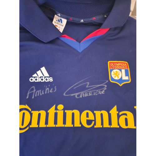 Maillot Eric Carrière Dédicacé
