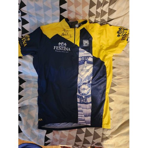 Maillot Richard Virenque Dédicacé