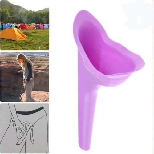 Urinoir - Urinette Femme - Silicone Souple - Réutilisable - Hygiénique 