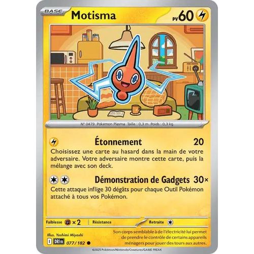 Carte Pokémon - Motisma - 077/182 - Ev10 Rivalités Destinées