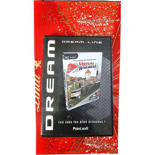 Virtual Railroad 2 ¿ Dream Line (Pc Cd-Rom) | Jeu De Simulation Ferroviaire | Créez Et Pilotez Votre Réseau De Trains | Multilingue | Tous Publics ¿ Vendu Par Blaspo Fr