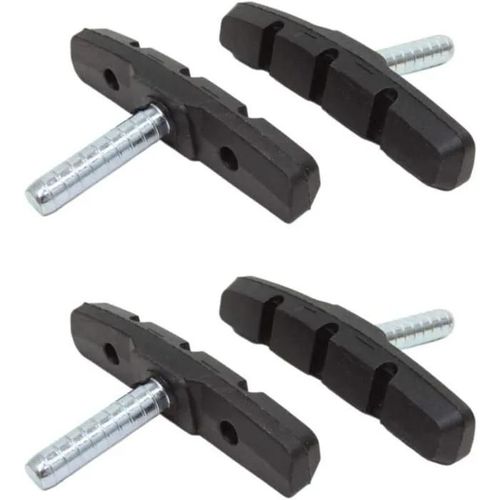 4x Patin De Frein 60mm A Tige Pour Jante Aluminium Cantilever Velo Cycle