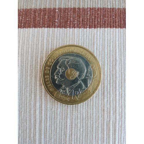 Pièce De 20 Francs Pierre De Coubertin