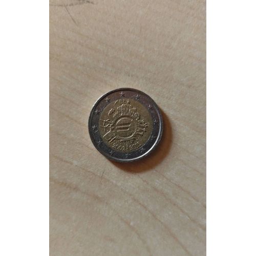 2 Euros Commémorative Belgique 2012 10ans Euro