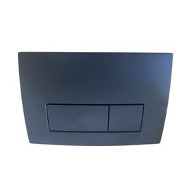 Bouton de chasse Geberit Delta 50 pour WC, noir mat (115.119.14.1 5037)