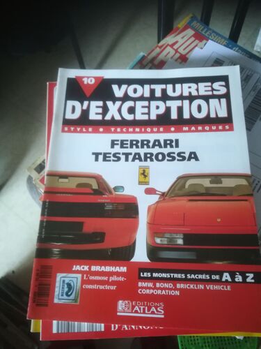 Voitures D'Exception 10 Ferrari Testarossa,Brabham,Bmw,Bond