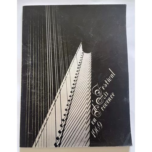 22 Ème Festival D'aix En Provence, 1969 | [Catalogue, Revue] Très Bon État.
