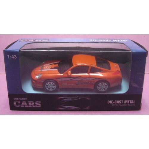 Porsche 911 Sport N° 18 - Orange - Éch 1/43 - John Toy