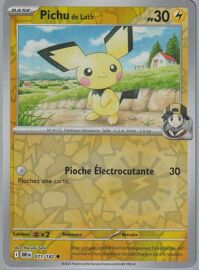 Carte Pokémon - Pichu De Luth - 071/182 - Reverse - Ev10 Rivalités Destinées