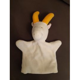 Doudou Chèvre Marionnette Noé