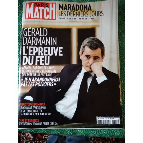 Paris Match 3735 Du 3 Au 9 Decembre 2020