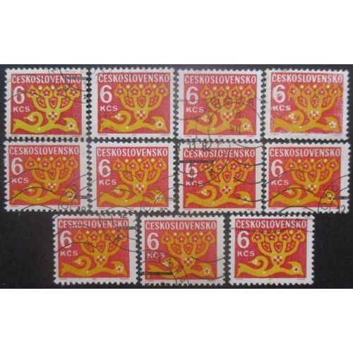 Tchecoslovaquie Taxe N°113 X 11 Oblitéré