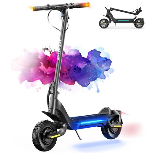 Trotinette Electrique Adulte 130kg X5, Autonomie 40-55km, Moteur 800w, Batterie 48v 13ah,Todimart