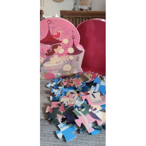 Puzzle Djeco le château romantique 54 pièces complet