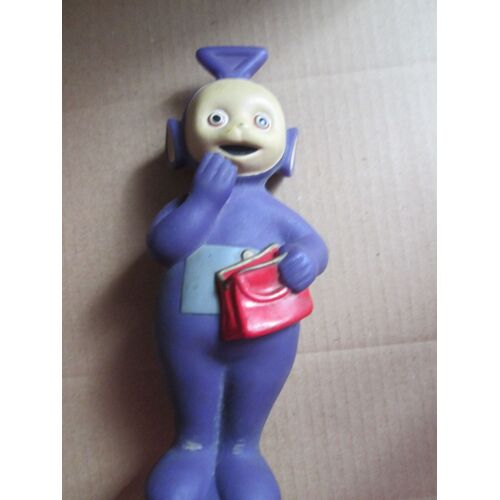 jouet bain plastique 19 cm teletubbies violet