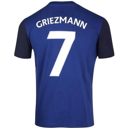 Xxl - T-Shirt - Fff - Antoine Griezmann - Bleu - Manches Courtes - Coton Respirant