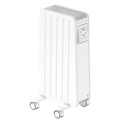Radiateur mobile à inertie sèche GoodHome Mullae blanc 1500W