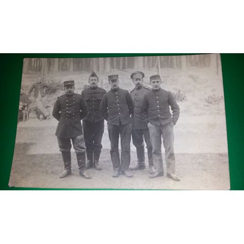 Ancienne Carte Postale: Groupe De Soldats Belges 1915