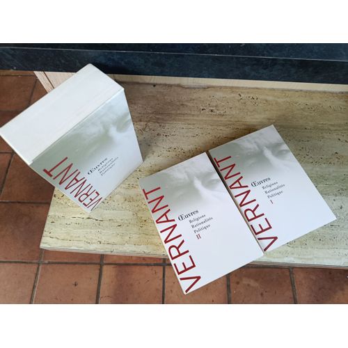 Oeuvres / Religions / Rationalités / Politique / Jean-Pierre Vernant/ Coffret 2 Volumes