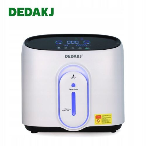 Concentrateur D'oxygène Domestique Portable Dedakj Q1w Concentrateur D'oxygène Domestique 1-8l/Min Avec Télécommande