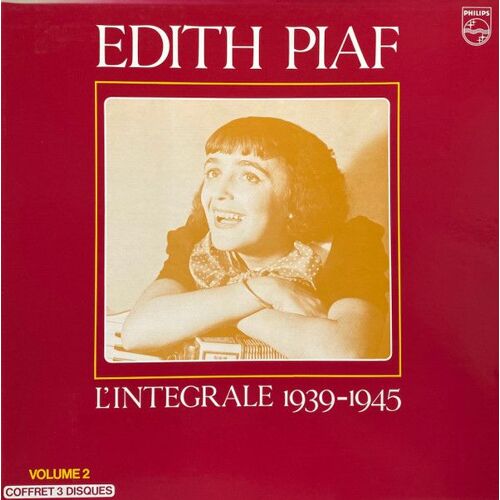 Edith Piaf L'Intégrale 1939/1945 Vol.2 - Coffret 3 Vinyles Lp