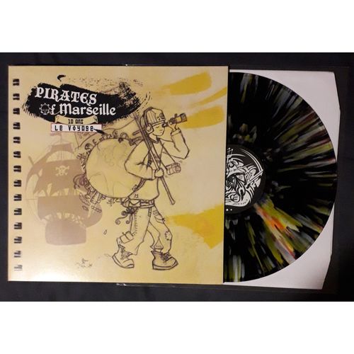 Pirates Of Marseille - 10 Ans Le Voyage (Vinyle, Limited Ed. Splatter, Maxi) Hip Hop & Freetekno