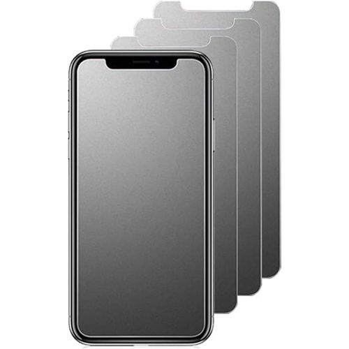Verre Trempé Mat pour iPhone 15 / iPhone 15 Pro [3-Pièces] Protection écran Mat Anti-reflets Anti-empreinte digitale 9H Vitre Protecteur Mat pour iPhone 15 Pro/15,6.1