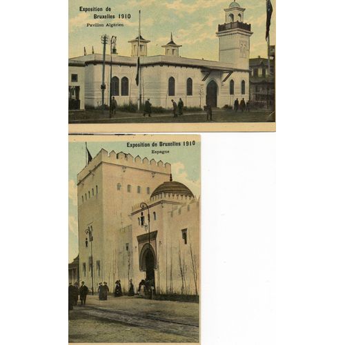 Belgique Carte Postale Exposition 1910