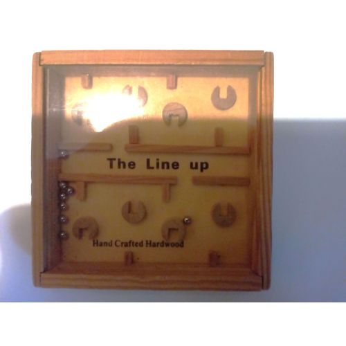 casse tête en bois et billes the line up